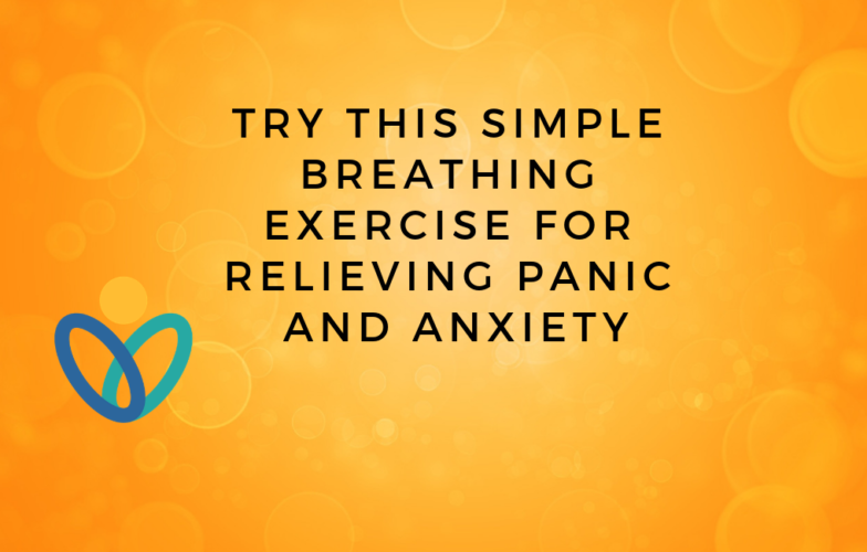 Breathing exercise title banner